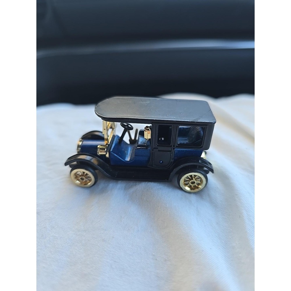 High Speed Diecast Vintage Car HF9086 Blue Black Antique Style Model T Miniature